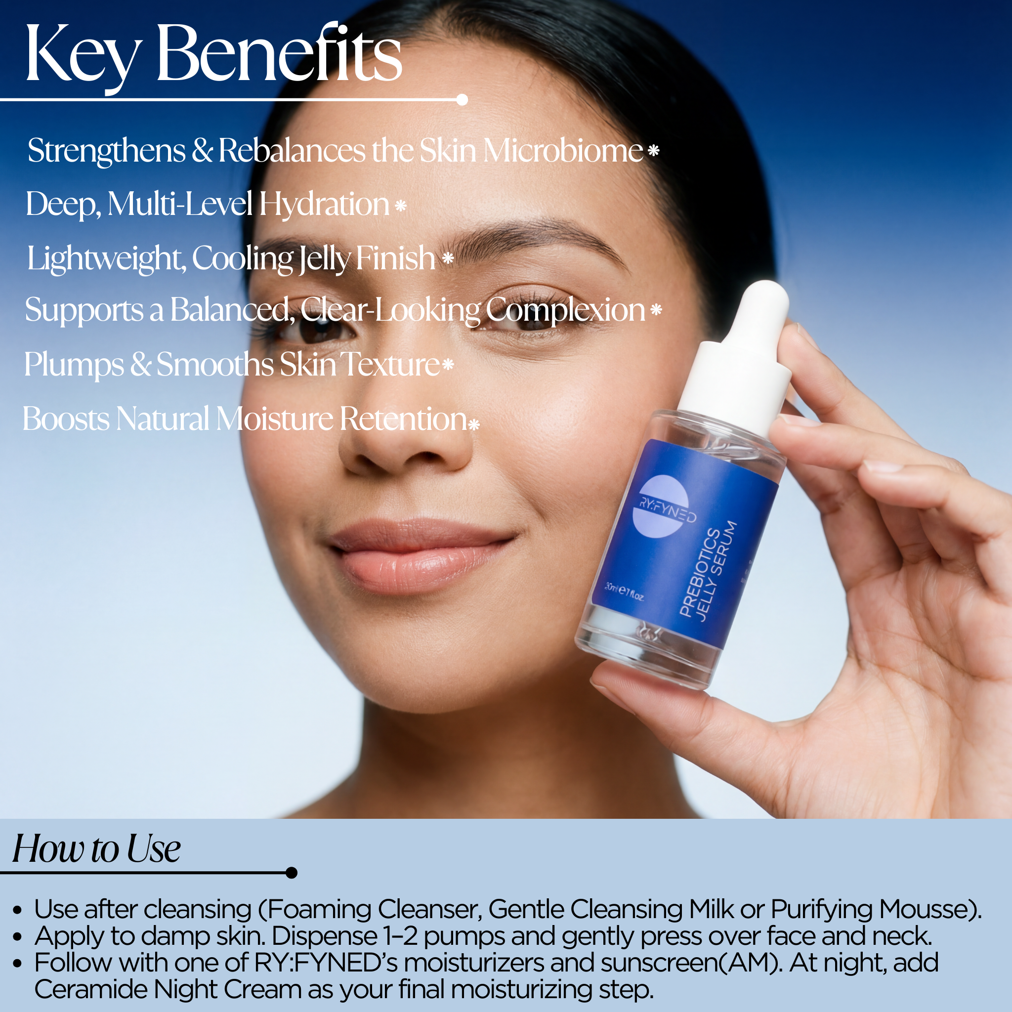 Prebiotics Jelly Serum