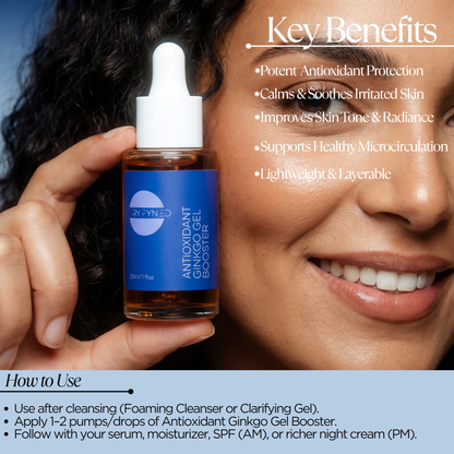 Antioxidant Ginkgo Gel Booster