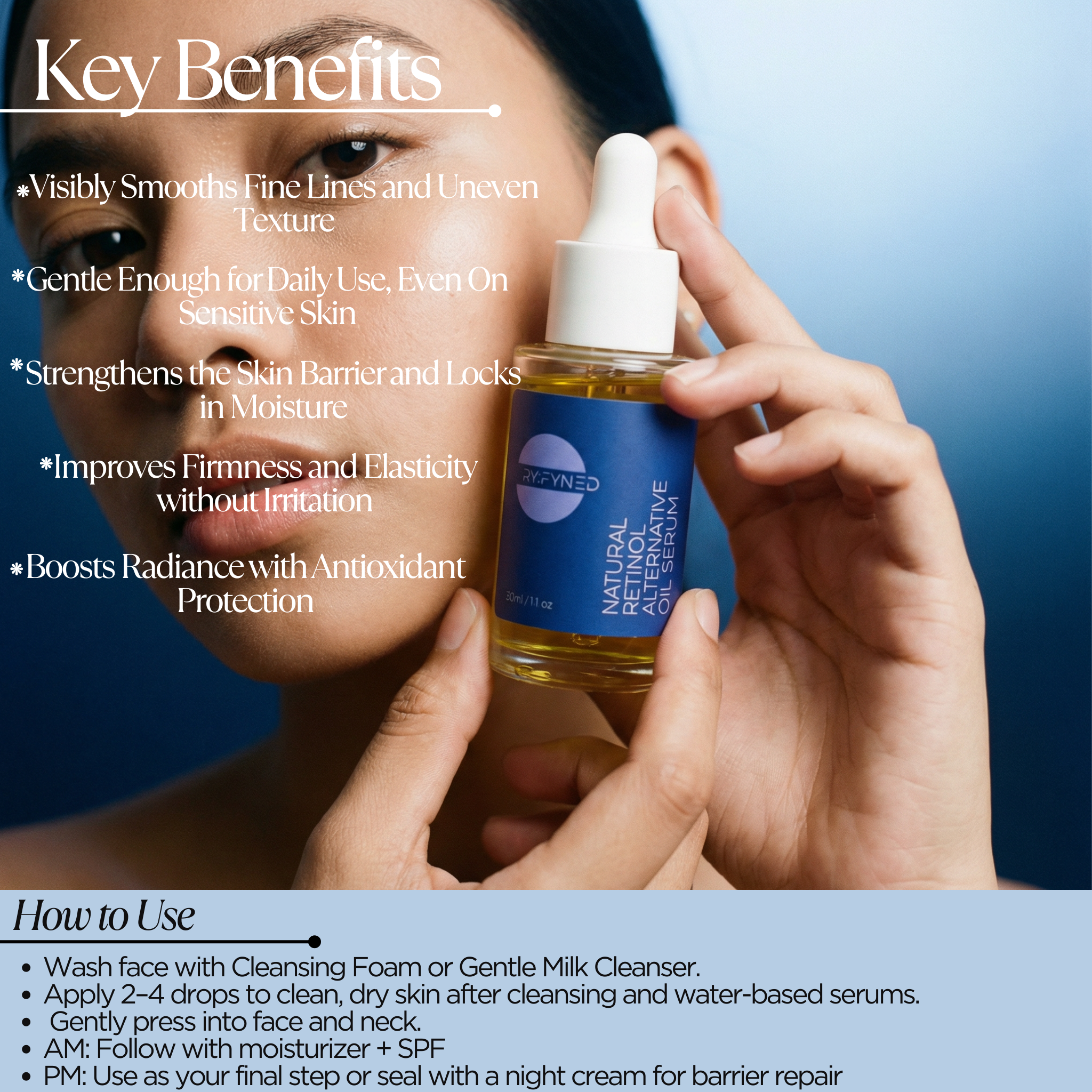 Natural Retinol Alternative Oil Serum